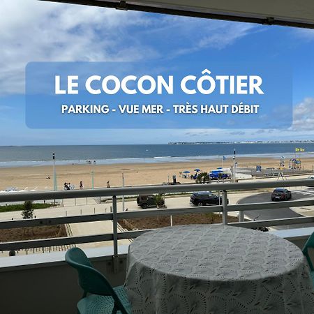 Cocon Cotier - Vue Sur Mer - Parking - Proche De La Thalasso - Terrasse Pornichet Luaran gambar