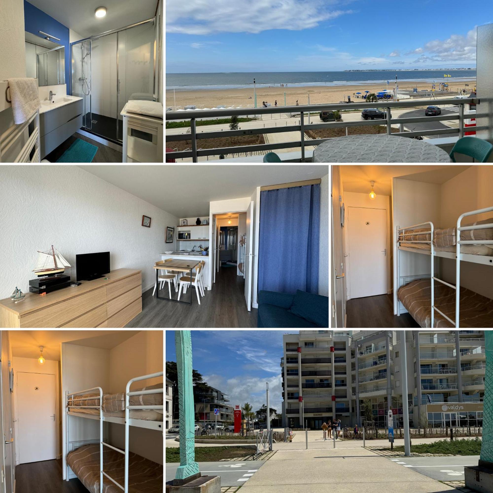 Cocon Cotier - Vue Sur Mer - Parking - Proche De La Thalasso - Terrasse Pornichet Luaran gambar